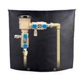 Quoyiyo Outdoor Backflow Insulation Cover on backflow valve for winter protection