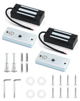 QWORK electric magnetic lock provides 60 kg holding force for secure door access
