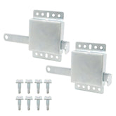 QZATTCAEN heavy-duty garage door side lock inside for added security
