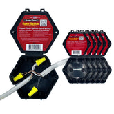 Rack-A-Tiers Open Splice Box photo protects open splices in damp crawl spaces.