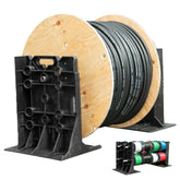 Rack-A-Tiers XL dispenser setup for quick wire dispensing at the job site.