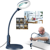 RackydigPro 10X magnifier with real glass lens for precise crafting and reading.
