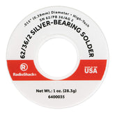 RadioShack SnPbAg silver-bearing solder spool for precise surface mount work