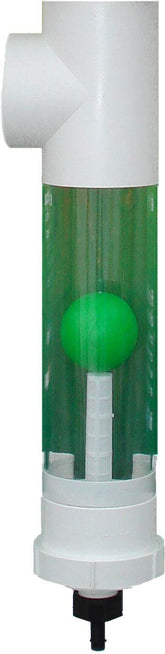 Rain Harvesting First Flush Diverter Kit installation for 3-inch pipe diverts initial runoff to protect water quality
