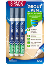 Rainbow Chalk Markers Limited grout pen gray tile paint marker recolors grout for a brighter kitchen.