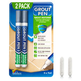 Rainbow Chalk Markers Limited grout pen grey close-up highlights precise 5mm tip for grout work