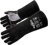 RAPICCA fireplace gloves 14in offering forearm protection and heat resistance during fires