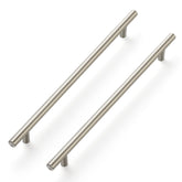 Ravinte brushed nickel cabinet handle front view for a cohesive kitchen look.