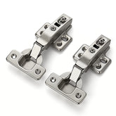 Ravinte full overlay hinge with 35mm cup for frameless cabinets.