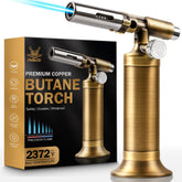 RAVS copper torch for creme brulee with precise caramelizing flame
