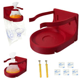 RDGXAED LifeVac wall mount with shield holders keeps rescue gear organized and ready.