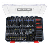 RDTRDT 80-piece magnetic impact nut driver set shown as a complete kit for versatile fastener tasks.