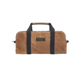 Readywares Utility Bag 12-inch front view showing durable waxed canvas and smooth zipper.