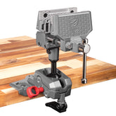 Real Avid Vise demonstrates 360-degree swivel for flexible firearm positioning.