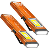 RECHOO rechargeable flashlight front light for high visibility in dim spaces