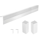 Redants 3ft baseboard cover with left endcap for a clean finish and easy fit
