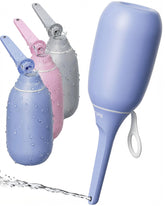Redsack foldable bidet purple, compact for travel and on-the-go cleansing.