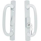 ReigaHood keyed sliding door handle front view shows Truth Legacy compatibility and secure, smooth operation.