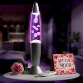 Reluen liquid motion lamp with remote for easy mood lighting in any room.