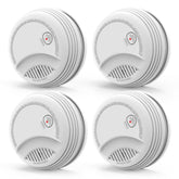 RenseCum Fire Alarms front view shows compact design for home safety