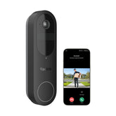 REOLINK 2K Battery Doorbell front view for wide doorway monitoring.