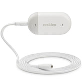 Resideo CHW3610W8001 compact water leak detector with LED indicators for quick alerts in basements