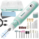 Resiners cordless rotary tool kit main unit with accessories, ideal for precise resin crafts.