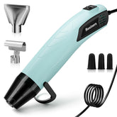 Resiners heat gun front view shows compact ergonomic design for easy crafting.