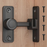 RETRIN barn door privacy latch with 90°/180° swing for interior doors