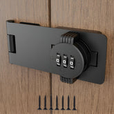 RETRIN keyless 3-digit lock front view secures doors and drawers