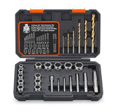 REXBETI 26-piece kit in rugged case for organized storage and quick access.