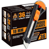 REXBETI 36-pack utility knife for quick carton opening.