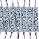 REXTiN Super Bright 3-LED module adhesive back for easy outdoor sign mounting.