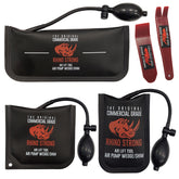 Rhino Strong air wedge bag assembly for precise lifting without surface marks.