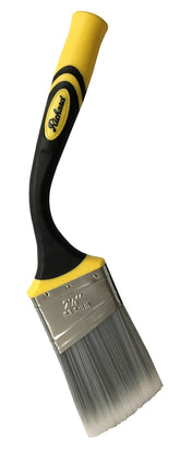 Richard 80833 goose neck angular paint brush enabling extended reach for precise cut-ins.