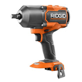 RIDGID 18V brushless high-torque impact wrench front angle for heavy-duty bolt work
