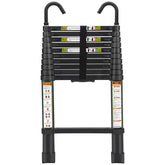 RIKADE telescopic ladder overview, portable for home and outdoor tasks.