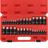 RIMKOLO hex impact bit socket set in case, ideal for organized automotive repairs