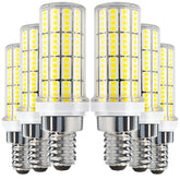 RIUVAO E12 LED corn bulb 6-pack for whole-home lighting and easy replacement