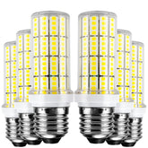 RIUVAO LED corn lightbulbs front view delivering bright 5000K daylight for kitchen and garage tasks