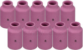 RiverWeld TIG gas lens alumina nozzle 54N14 with large diameter for stable welds