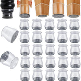 RKELA 48-pack chair leg protectors in main view safeguard hardwood floors