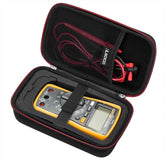 RLSOCO Fluke 15B+ case with red zipper securely protects your meter