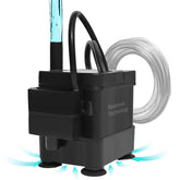Roamoris small pump with level sensor prevents overflow in 110V setups