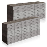 Rocaris 60-pack sanding blocks kit for versatile prep on wood and drywall.