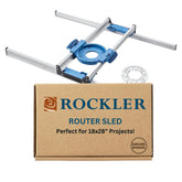Rockler Benchtop Slab Flattening Jig main view for precise flat faces