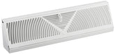 Rocky Mountain Goods baseboard register roundflow vent front view boosts airflow and easy cleaning.