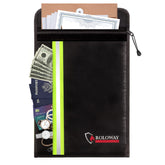 ROLOWAY fireproof envelope with two pockets for organized valuables