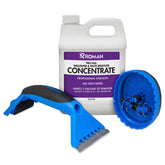 Roman wallpaper removal kit concentrate bottle pouring for fast results