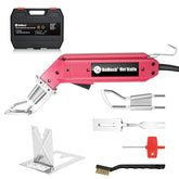 ROMECH 60W fabric cutter in use delivering clean, smooth fabric edges.